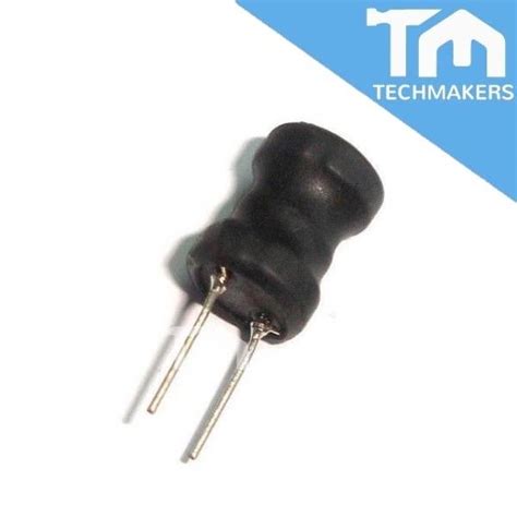 Pcs Of Power Inductor Radial Leaded Inductance Copper Coil W Uh