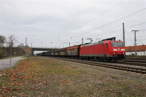 DB Cargo 185 111 2 Red Bull Zug Graben Neudorf DB Cargo 1 Flickr