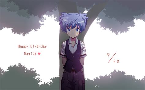 3840x2160 Vector Minimalist Nagisa Shiota Assassination Classroom