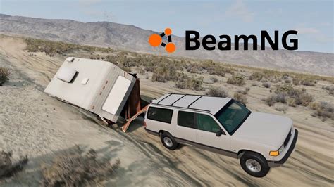 BeamNG Drive Johnson Valley Camper Mishap Delivery Mission V0 27