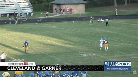 Cleveland Blows Past Garner 43 6