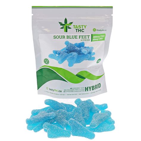 Tasty Thc Sour Blue Feet 420now Weed Delivery