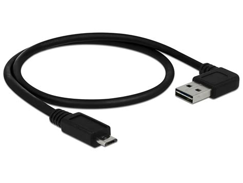 Cablu Easy Usb 20 A La Micro B T T Unghi 05m Delock 85163