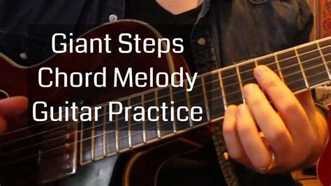 Giant Steps • Solo Jazz Guitar Chord Melody • Jazzguitar Practice