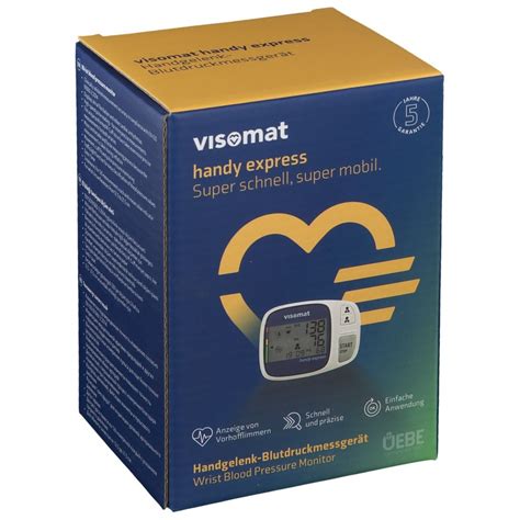 visomat Handy Express vollautomatisches Blutdruckmessgerät 1 St SHOP