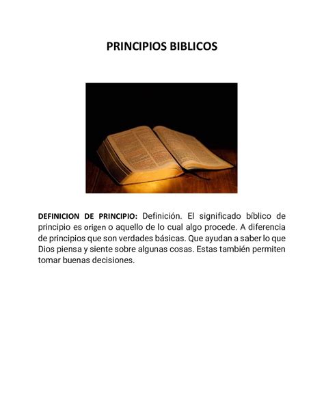 Calam O Principios Biblicos