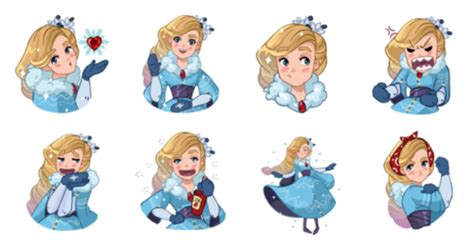 Snow Maiden From VK Stickers By DagniBOR Hentai Foundry
