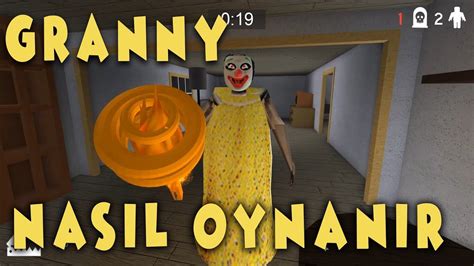 Granny Nasil Oynanir Roblox TÜrkÇe Pratİk Oyun Youtube