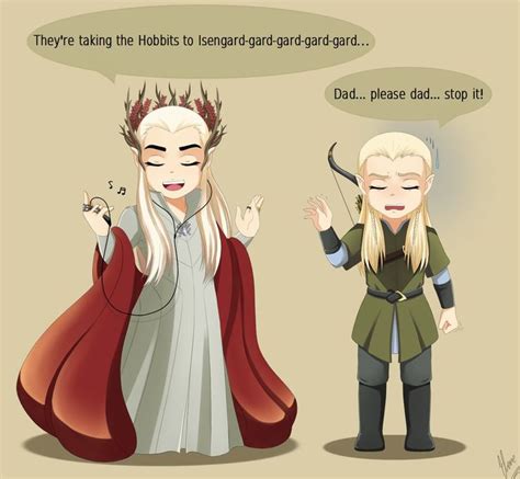 Legolas And Thranduil