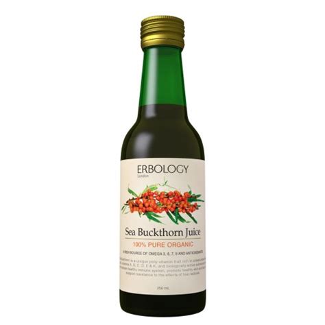 Erbology Organic Sea Buckthorn Juice 250ml