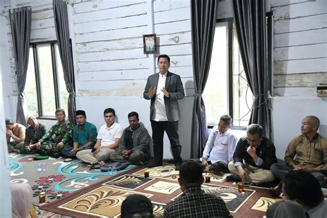 Bertemu Masyarakat Mekar Jadi Ayu Pj Bupati Haili Yoga Ajak