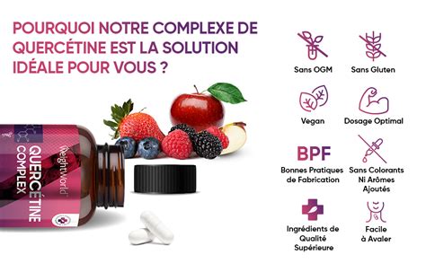 Quercétine Complex 610 mg 180 Gélules Vegan 6 Mois d