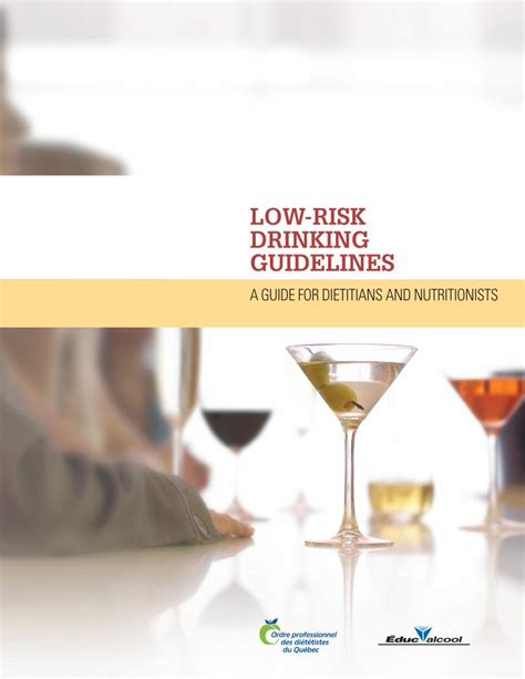 Pdf Low Risk Drinking Guidelines Educalcooleducalcool Qc Ca Wp