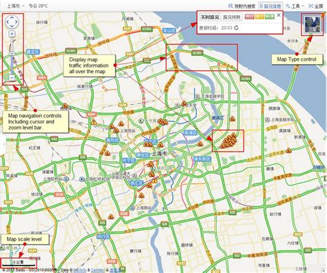 Baidu Map Of China