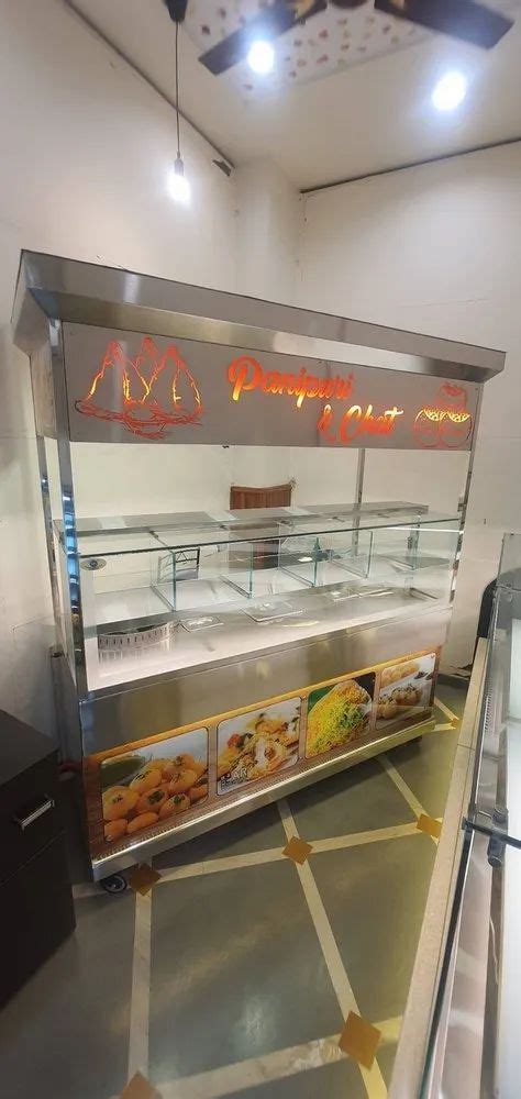 Stainless Steel Pani Puri Counter For Restaurant At Rs In Barabanki