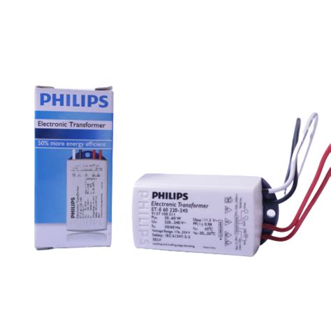 Alt Tech Electrical Philips 12v 20w60w Electronic Transformers Et E