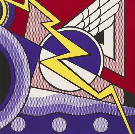 Sixteen Miles Of String Roy Lichtenstein Pop Art Modern Painting