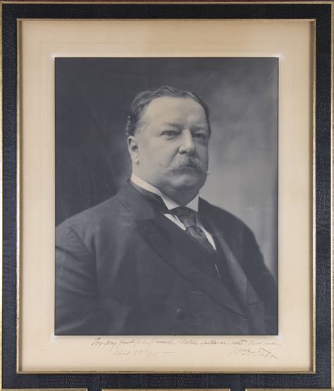 President William H Taft Inscribed Photograph Mount Signed 04 28 1911 Historyforsale Item