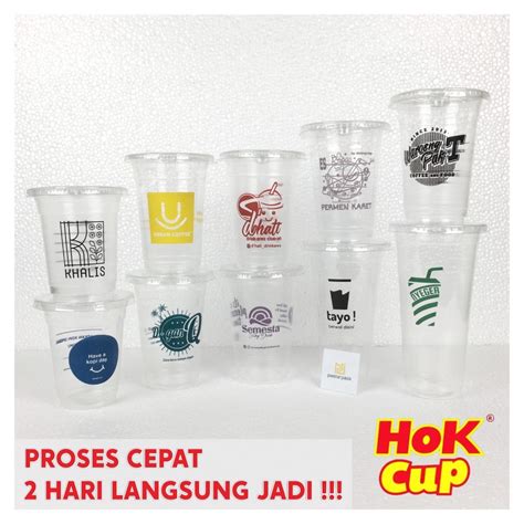 Jual Sablon Gelas Cup Oz Datar Merek Hok Termurah Indonesia