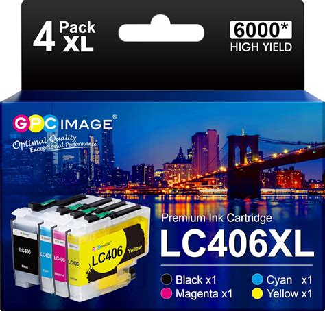 Amazon GPC Image LC406XL High Yield Ink Cartridge For Brother