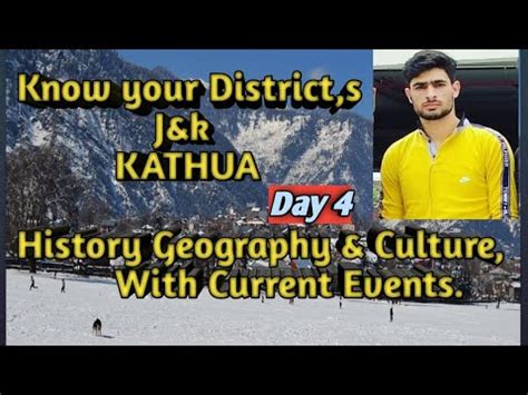 Lec 4 Know Your District Kathua History Geography Culture YouTube