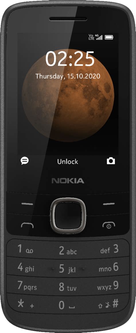 Best Buy Nokia 225 4G Unlocked Black TA 1282