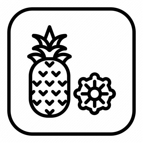 Fruit Food Healthy Pineapple Icon Download On Iconfinder