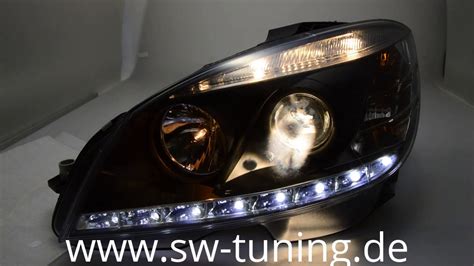 SW Light Scheinwerfer für MB C Klasse W204 S204 07 11 LED Standlicht