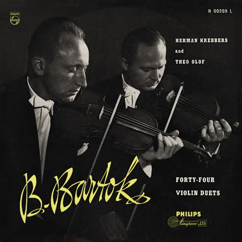 Bartók 44 Duos for 2 Violins Sz 98 No 39 Serbian Dance YouTube