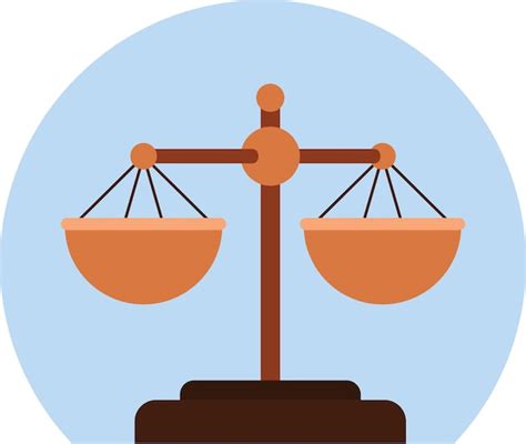 Premium Vector Vector Graphics Of Scales Of Justice Isolated On