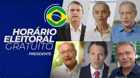 Horário Eleitoral Br Candidatos à Presidência 06092018 Youtube