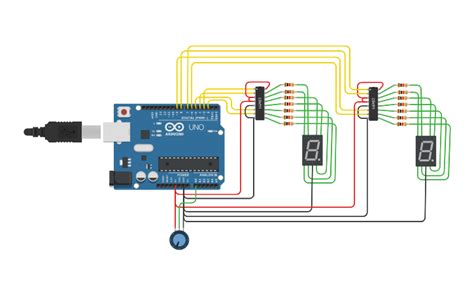 Circuit Design Cd4511 Tinkercad