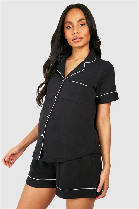 Maternity Pyjamas Maternity Nightwear Boohoo Uk