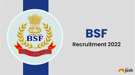 Bsf Recruitment 2022 Apply Here For 110 Constable And Si Posts