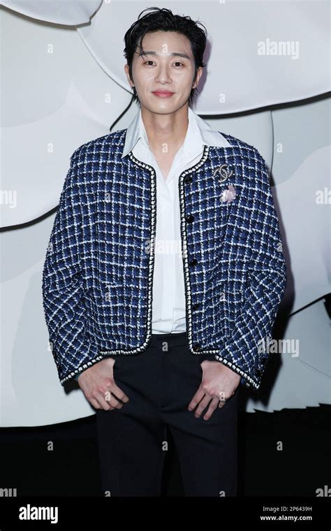 Park Seo Joon Attends The Chanel Womenswear Fall Winter 2023 2024 Show