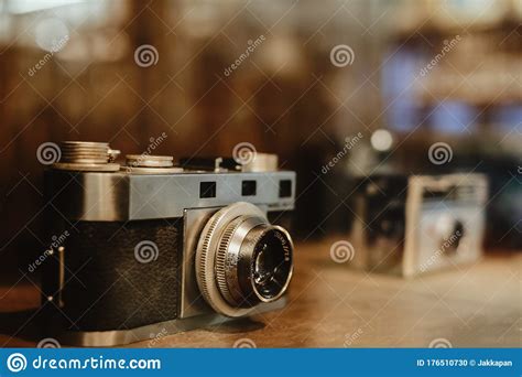 Retro Photography Equipment Vintage Color Tone Stock Photo Image Of