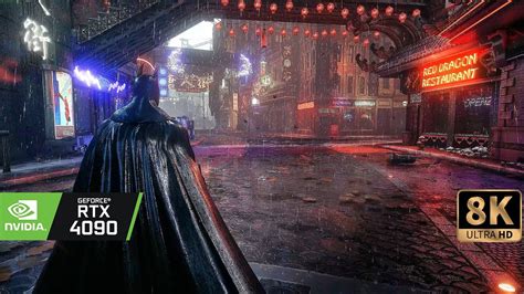 K Batman Arkham Knight K Raytracing Ultra Graphic Comparison