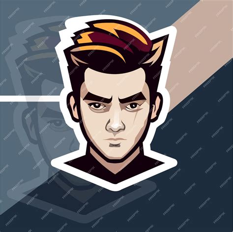 Premium Vector | Mascot logo Character logo gaming logo boy face vector ...