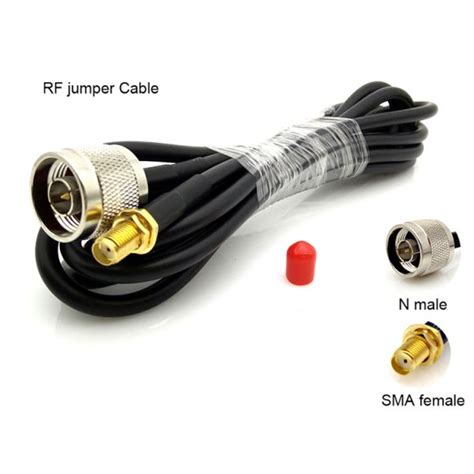 N Male To Sma Female Nut Bulkhead Rf Coaxial Jumper Cable Rg Pigtail