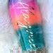 Sunset Glitter Tumbler Beach Ombr Tumbler Tropical Gifts Etsy