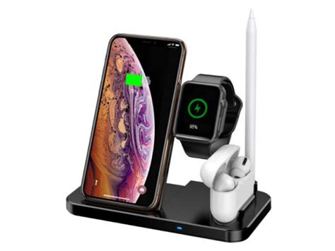 4 In 1 Foldable Wireless Charging Station StackSocial