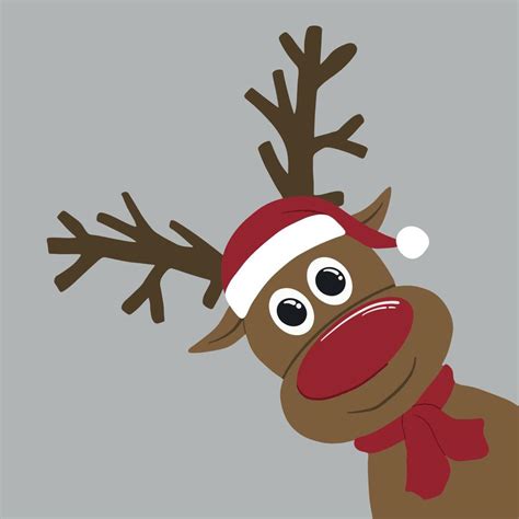 Illustration Of Christmas Reindeer 14173493 Vector Art At Vecteezy