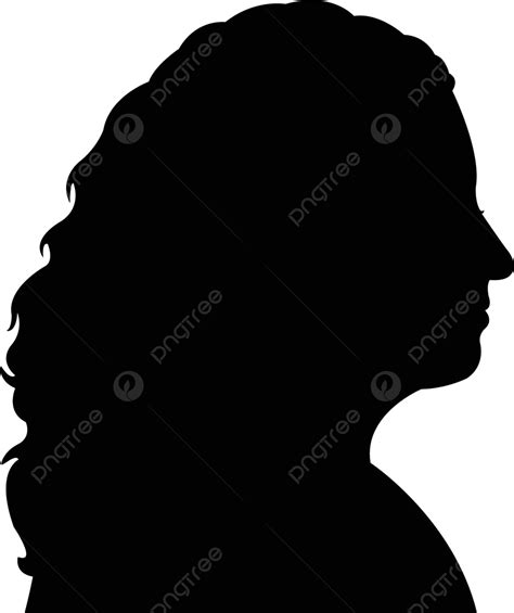 Dama Cabeza Silueta Vector Parte Mujer Mujeres Vector Png Parte Mujer Femenino Png Y Vector