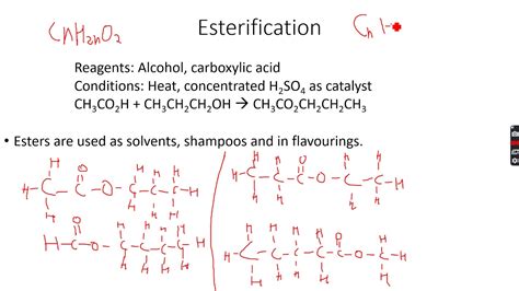 As Level Chemistry Alcohols Esters And Carboxylic Acids Part 17 Youtube