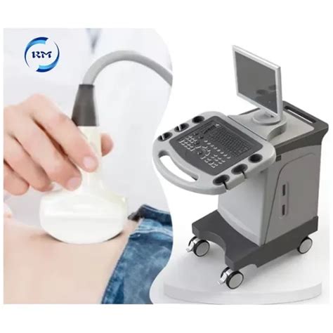 Trolley Inch Lcd Screen Color Doppler Scanner Ultrasound Machine