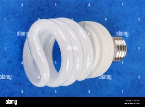 A Compact Fluorescent Light Bulb Stock Photo Alamy