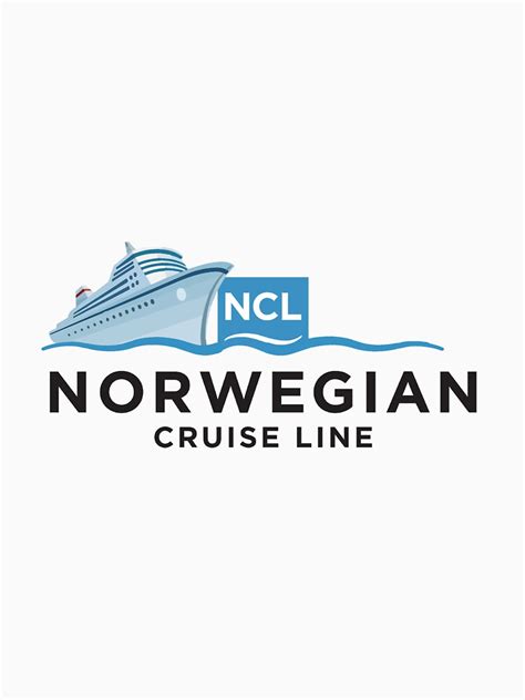 Norwegian Cruise Line Ship Design T Shirt For Sale By Ahill44