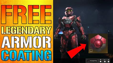 Halo Infinite FREE Blood Shadow LEGENDARY Armor Coating How To Get