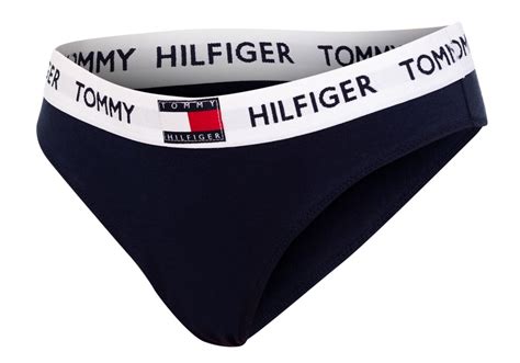 Moteriškos bikini kelnaitės Tommy Hilfiger NAVY UW UW CHS kaina pigu lt