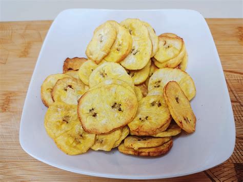 Cómo Hacer Chips De Plátano Verde En Airfryer